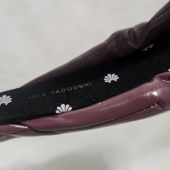 Lele Sadoughi Faux Leather Knotted Headband main image 7